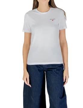 Only Damen T-Shirt Weiß 490564