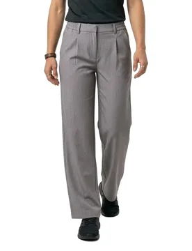 Pantalon Chino Lisa Light Grey Melange 38 - Object - FashionsVida