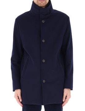 Cappotto in cashmere BLU NOTTE L