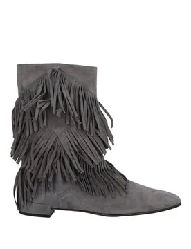 Botines de caña alta Mujer Gris 34,34.5,35,35.5,36,36.5,37 Mujer - Roger Vivier - FashionsVida