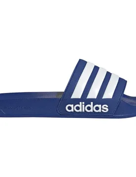 Shower adilette Badeslipper, blau, Größe 47 47