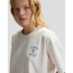 Relaxed Crafted Tee Ecru Größe L female