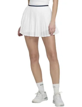 Team Pleated Skirt Bright White S - Wilson - FashionsVida
