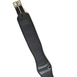 Sattelgurt Honeycomb MEMORY, schwarz 150