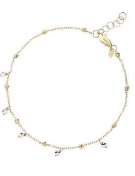 Bracciale Donna Oro Giallo Bianco GL100809
