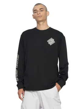 T-shirt à Manches Longues Solitaire Dot Black M