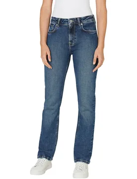 Jean Mary Straight Denim 5AA 25 - Pepe jeans - FashionsVida