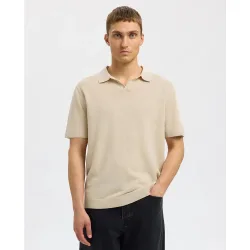 Polo lino hombre corte regular fit