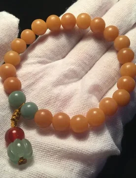 Xinyuan Craft Weathered Bodhi Root Round Small Single-Loop for Women, Ethnic Style Pumpkin Bead Bracelet - Aliexpress - FashionsVida