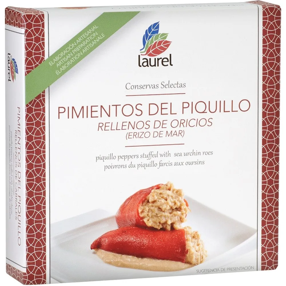 Pimientos del piquillo rellenos de oricios - Laurel - FashionsVida