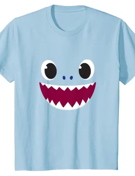 Cute Baby Shark Daddy Shark Gift t shirt Vintage Graphic Tee Short Sleeve 100% cotton printed clothes All size Tops S-6XL - Aliexpress - FashionsVida