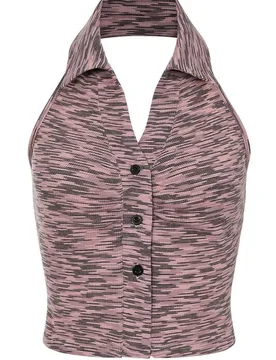 Rockabilly Top - Sasha Top - L - für Damen - Größe L - schwarz/pink - Frauen - female - Banned Alternative - FashionsVida