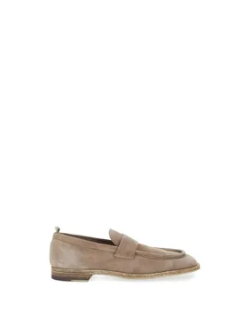 Mocassini in pelle MARRONE CHIARO 42 - Officine Creative - FashionsVida