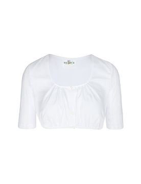 Dirndlbluse INDIA weiss 34 damen