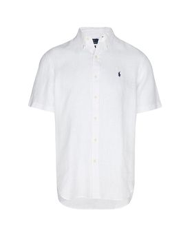 Camisa de lino blanco XXL