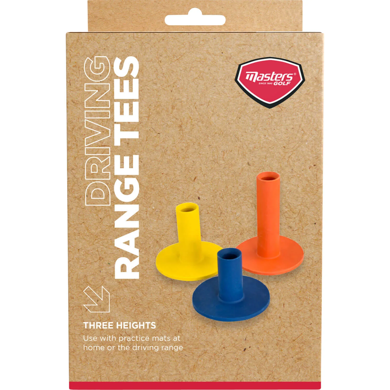 Driving Range Tees in 3 Höhen, mehrfarbig - Masters - FashionsVida