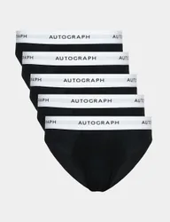 Pack Supima® Cotton Blend Stretch Briefs Black male
