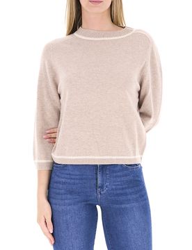 Maglione in lana BEIGE S