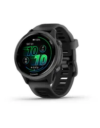Montre connectée - Forerunner 570 42mm Black en Titane - Noir