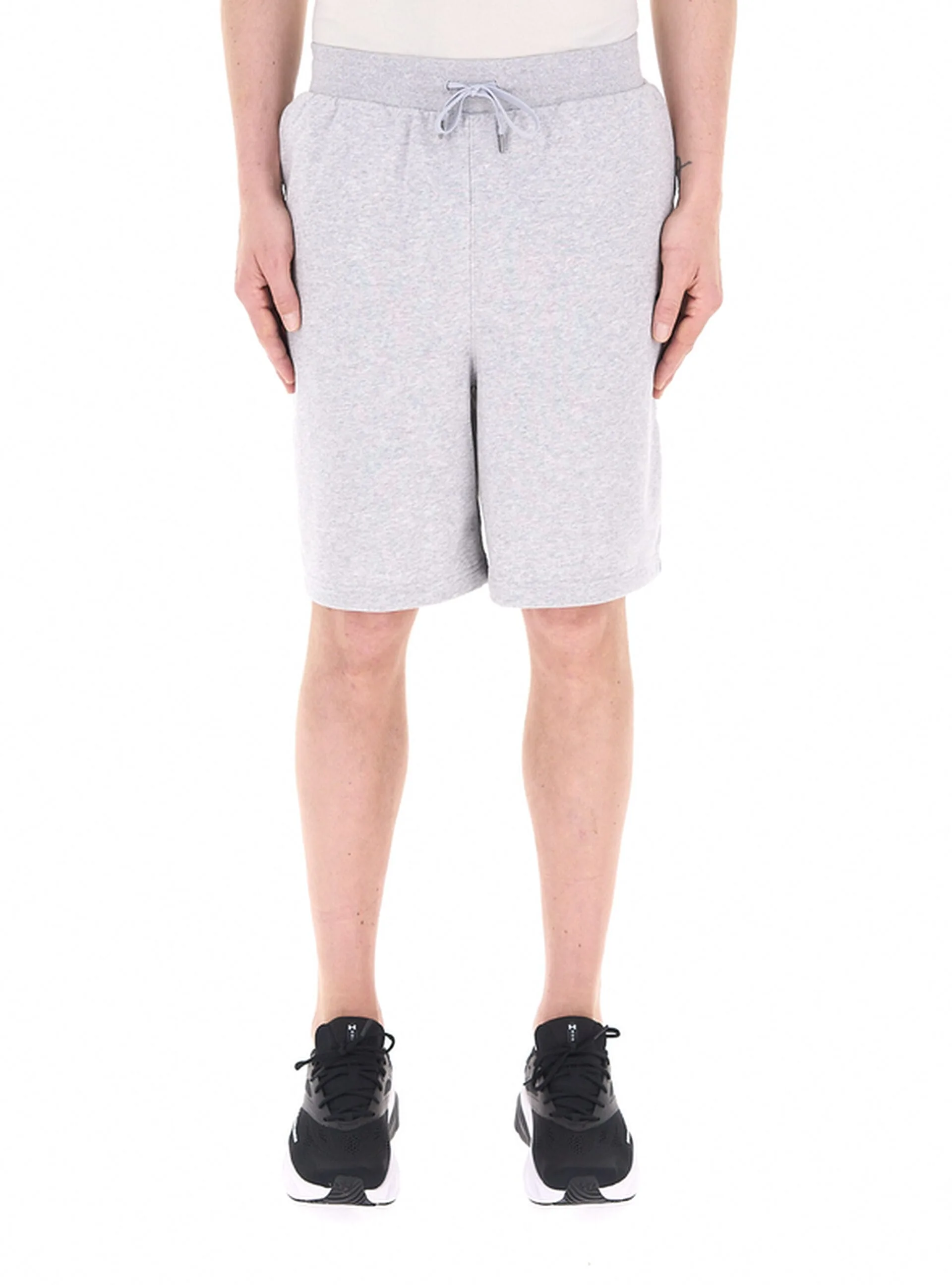 Bermuda in felpa GRIGIO CHIARO MD - Under armour - FashionsVida
