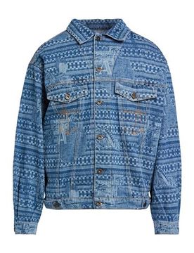 Chaqueta vaquera Hombre Azul marino L Hombre