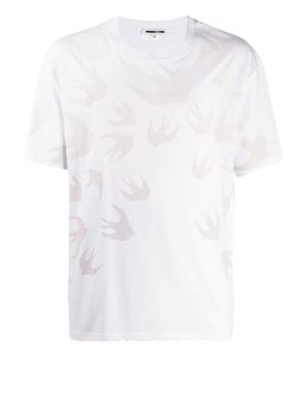T-shirt con stampa logo Swallow Degradé