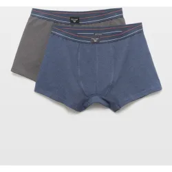 Pack de dos boxer elasticos lisos de hombre