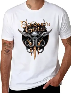 Baldurs T-Shirt funny t shirts dark humor man t shirts for men T-Shirt - Aliexpress - FashionsVida