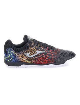 Scarpe da calcetto indoor nere con suola bianca MAXIMA 2431 41