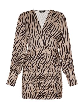 Faina Vestido beige / negro