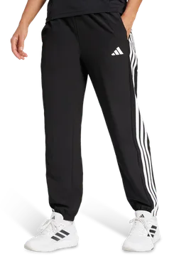 Train Essentials 3-stripes Woven Joggers Women Pants - Black - Size XXS (0-2) - Poly Mesh - Black - Size: 2X-Small - Adidas - FashionsVida