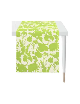 Camino de mesa SEASON 140x48cm Verde/Hojas verde - Apelt - FashionsVida