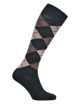Socken ARGYLE black-basalt 35-38