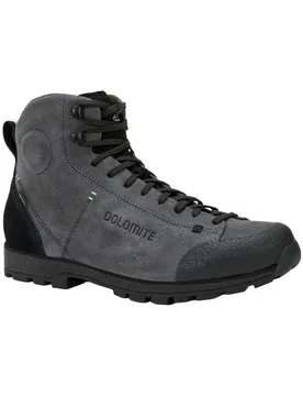 Chaussures lifestyle/voyage en GORE-TEX - 54 High Dust GTX Gunmetal Grey en Cuir - Taille 42,5 - Gris - Dolomite - FashionsVida