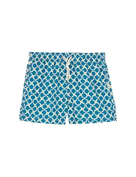 Badeshorts NORA ETHNO bleu S - Gassa D'Amante - FashionsVida