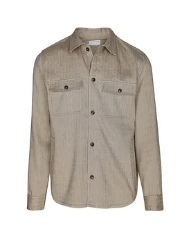 Overshirt beige 50 herren - Tiger of Sweden - FashionsVida