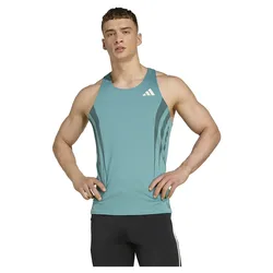 Maglietta Senza Maniche Adizero Archive Running Powder Teal XL
