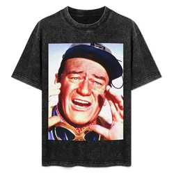 John Wayne in Hatari! T-Shirt Soft Touch Basic Cotton T-Shirt