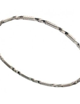 Bracciale rigido donna in oro bianco 803321728647
