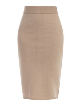 Faina Falda beige oscuro
