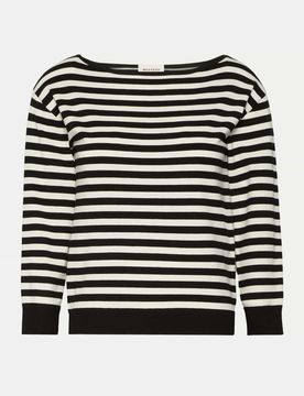 Streifenpullover WKDSTECCA Schwarz L