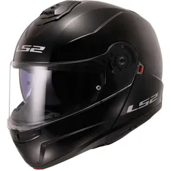 Casco Moto Modulare P/J FF908 STROBE II Solid Nero Lucid taglia L