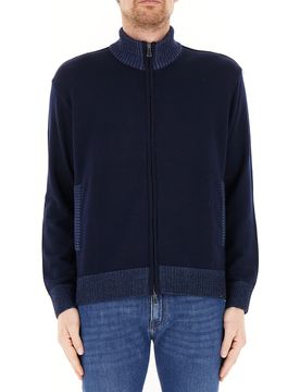 Cardigan lana vergine BLU NAVY M