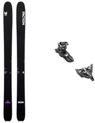 Freetouring Ski Tourenski-Set La Machine 4 2024 schwarz