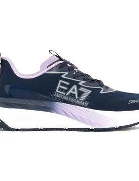 Ea7 Sneaker Crusher Sonic Mesh 2.0 Sky Captain / Lavender / Silver EU 35 1/3