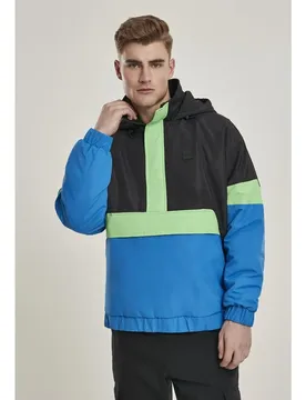 Giacca 3-tone Neon Windstopper Black / Blue Vif S