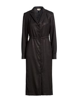 Vestido midi Mujer Negro M,S Mujer
