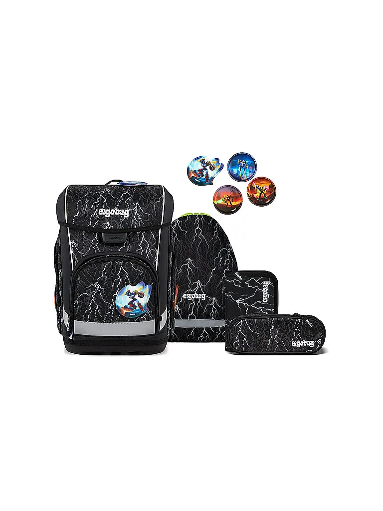 Set di zaini scolastici da 5 pezzi CUBO LIGHT 2026 - ergobag - FashionsVida