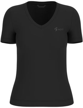 T-shirt in Lyocell nera W5GP31 KCSX2 JBLK