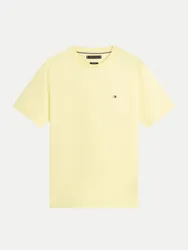 Regular-Fit T-Shirt Solid Gelb M
